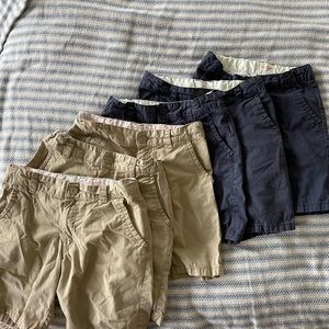 Boys khaki uniform shorts size 8